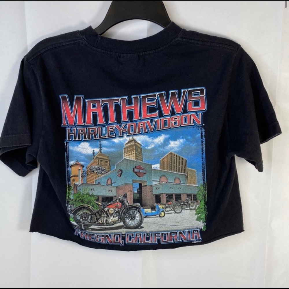 Harley Davidson crop top